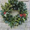Christmas wreath at Downside